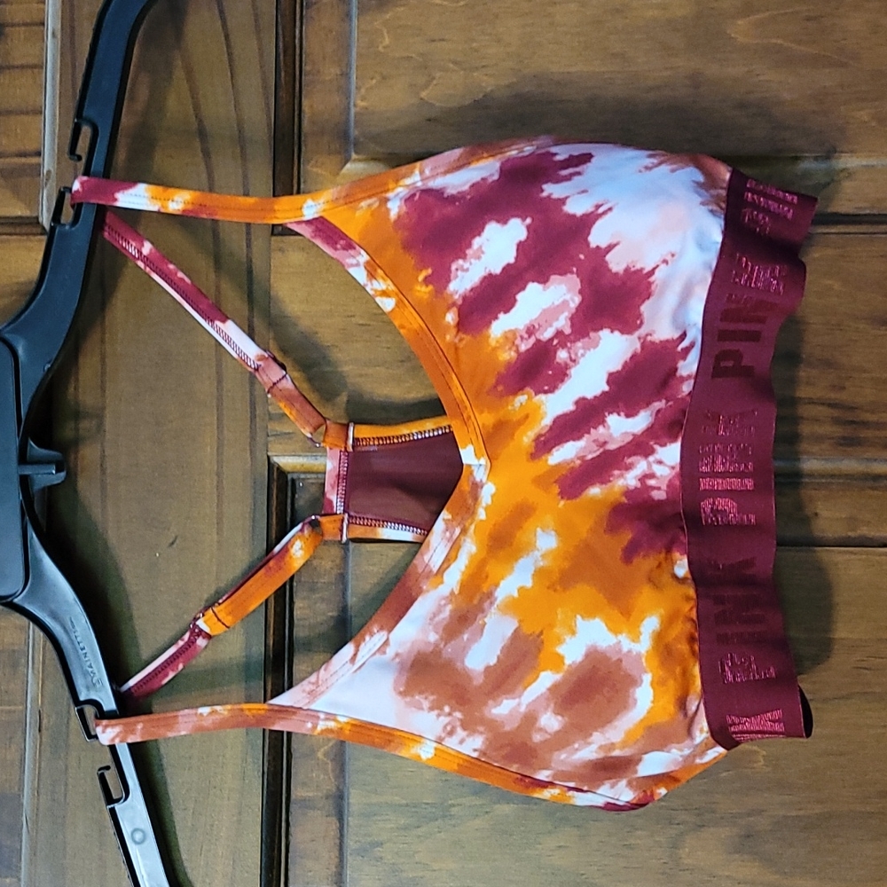 PINK razorback sports bra